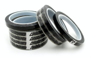 Botron B1631P明确防静电胶带w /印刷警告,3/4“宽1”身份证核心