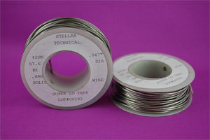 超低临时无铅焊锡丝.047”直径,1/4磅线轴