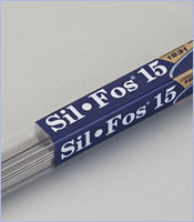 Sil-Fos 15Brazing Rods,1LBtube,Lucas-Milhaupt95150